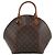 Borsa Louis Vuitton Ellipse MM in tela Monogram marrone M51126