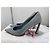 Christian Louboutin Condora 85 Ante Paseo 37.5 Gris Azul claro - vista 3
