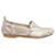 K Jacques Mokassins Beige Python Leder  - Ansicht 1