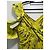 Self Portrait Gelbes Kleid mit Blumenmuster und Plissee - Ansicht 3