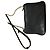 Schwarze Leder-Clutch Sandro