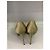 Saint Laurent Tacchi D'orsay glitter D'oro - vista 6
