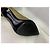 Saint Laurent Tacchi D'orsay glitter D'oro - vista 7