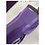 Tacchi Saint Laurent in suede viola 14 cm Porpora - vista 5