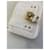Chloé Paddington Padlock Bifold Wallet Eggshell Python Leather  - view 4