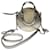 Chloé Pixie Mini Borsa Vitello Verniciato Oro e Camoscio Beige D'oro - vista 2