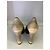Chloé High Heels aus schwarzem Lackleder mit Schlangenmuster Gr. 36 - Ansicht 4