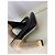 Chloé High Heels aus schwarzem Lackleder mit Schlangenmuster Gr. 36 - Ansicht 6