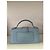 Jacquemus Le Bambino Mini Borsa in scamosciato blu - vista 4