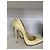 Décolleté Christian Louboutin So Kate pelle gialla Giallo - vista 5