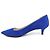 Prada Leder Pumps Blau - Ansicht 2