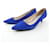 Prada Leder Pumps Blau - Ansicht 3