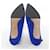 Prada Leder Pumps Blau - Ansicht 4