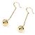 Tiffany & Co Orecchini a sfera in oro giallo 18K con hardware Tiffany - vista 2