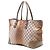 Tote Gucci Marrón GG Lurex Corazón Bit Castaño Bronce - vista 2
