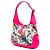 Borsa a spalla Gucci White Flora Canvas Jackie O Bouvier Bianco - vista 2