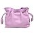 Mini borsa clutch Flamenco di Loewe Porpora - vista 2