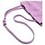Mini borsa clutch Flamenco di Loewe Porpora - vista 5