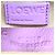 Mini borsa clutch Flamenco di Loewe Porpora - vista 8