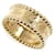 Van Cleef & Arpels 18K Yellow Gold Perlee Signature Ring  - view 1