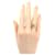 Van Cleef & Arpels 18K Yellow Gold Perlee Signature Ring  - view 7