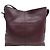 BOLSO ALEXANDER MCQUEEN T-BAR SLING DE CUERO TEXTURIZADO BURDEOS - vista 2