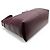 BOLSO ALEXANDER MCQUEEN T-BAR SLING DE CUERO TEXTURIZADO BURDEOS - vista 5