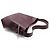 BOLSO ALEXANDER MCQUEEN T-BAR SLING DE CUERO TEXTURIZADO BURDEOS - vista 6