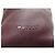 BOLSO ALEXANDER MCQUEEN T-BAR SLING DE CUERO TEXTURIZADO BURDEOS - vista 9