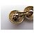 VINTAGE CHANEL CC LOGO RUNDE GOLDENE MANCHETTENKNÖPFE - Ansicht 7