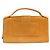 BORSA JACQUEMUS LE GRAND BAMBINO IN PELLE SUEDE ARANCIONE CON TRACOLLA - vista 2