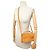 BORSA JACQUEMUS LE GRAND BAMBINO IN PELLE SUEDE ARANCIONE CON TRACOLLA - vista 5