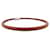 Hermès NEUF COLLIER HERMES RAS DU COU EN ACIER BROSSE CORDON CUIR CHOKER NECKLACE Marron  - vue 4