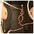Timeless Borsa da shopping grande Deauville a righe in rafia marrone di Chanel - vista 6