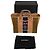 Timeless Borsa da shopping grande Deauville a righe in rafia marrone di Chanel - vista 9