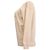 Suéter de cashmere nude com decote em V e padrão de Brunello Cucinelli Marrom Carne - vista 2