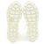 Baskets à sequins Prada 1E787M Blanc - vue 4