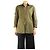 Saint Laurent Camicia verde oliva con lacci - taglia UK 10