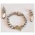 Raffinata parure DOLCE & GABBANA bracciale orecchini con cristalli Argento Bianco - vista 12