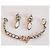 Raffinata parure DOLCE & GABBANA bracciale orecchini con cristalli Argento Bianco - vista 4