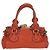 Chloé Borsa a mano Chloe Paddington in pelle arancione argento oro Auth BAZ691V D'oro - vista 2