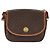 Céline Borsa a spalla CELINE Macadam in tela con stella, pelle PVC, marrone, oro, autentica mr2264 D'oro - vista 13