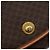 Céline Borsa a spalla CELINE Macadam in tela con stella, pelle PVC, marrone, oro, autentica mr2264 D'oro - vista 18