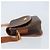 Céline Borsa a spalla CELINE Macadam in tela con stella, pelle PVC, marrone, oro, autentica mr2264 D'oro - vista 4