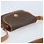 Céline Borsa a spalla CELINE Macadam in tela con stella, pelle PVC, marrone, oro, autentica mr2264 D'oro - vista 6