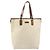 Gucci Borsa Tote GG Supreme in PVC avorio e oro 189896 Auth BAZ627 D'oro Crudo - vista 13