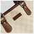 Gucci Borsa Tote GG Supreme in PVC avorio e oro 189896 Auth BAZ627 D'oro Crudo - vista 17