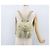 PRADA Backpack Nylon Ivory Silver Auth 173920 Silvery Cream - view 32