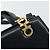 Borsa a mano in pelle Gancini Salvatore Ferragamo 2 in 1 Blu Navy Oro Auth ARZ896 - vista 10