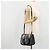Borsa a mano in pelle Gancini Salvatore Ferragamo 2 in 1 Blu Navy Oro Auth ARZ896 - vista 23